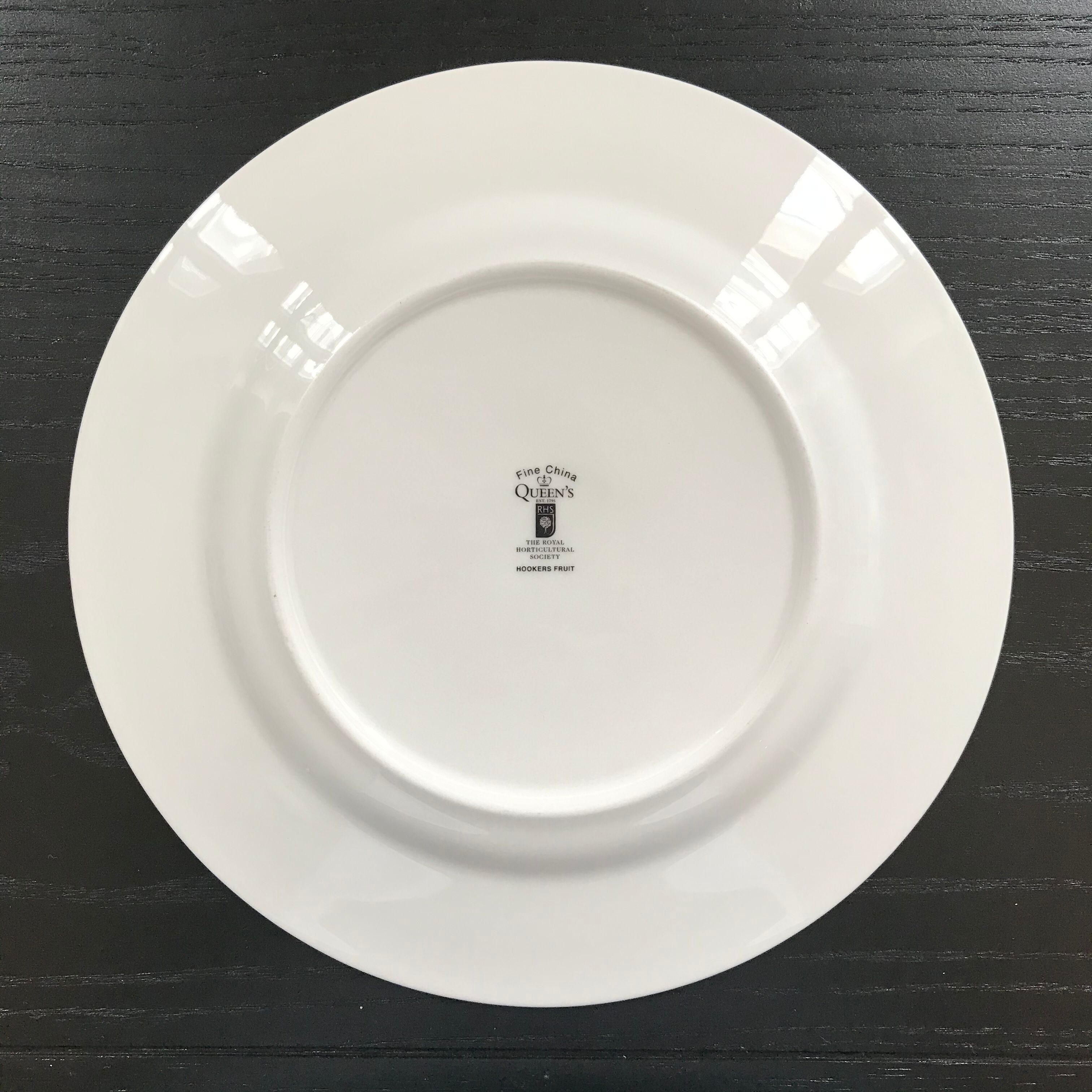 Lot of 6 plates botanical decoration