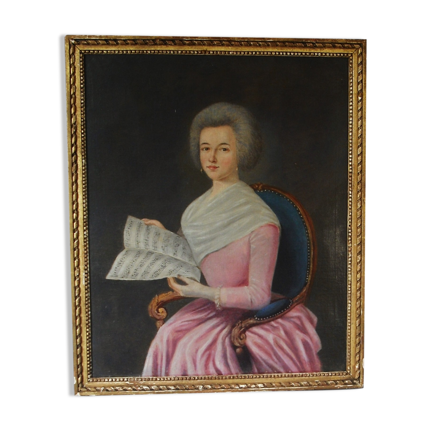 Portrait at La Partition - 80 x 66 - 18th