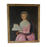 Portrait at La Partition - 80 x 66 - 18th