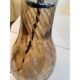 Pair of Contemporary Fumè Table Lamps Murano Glass