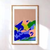 Montchavin - Tirage d'art en édition limitée (A3)