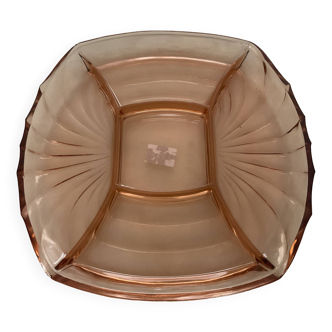 Plat compartimenté art déco