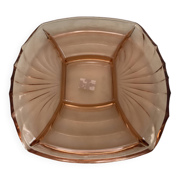 Plat compartimenté art déco