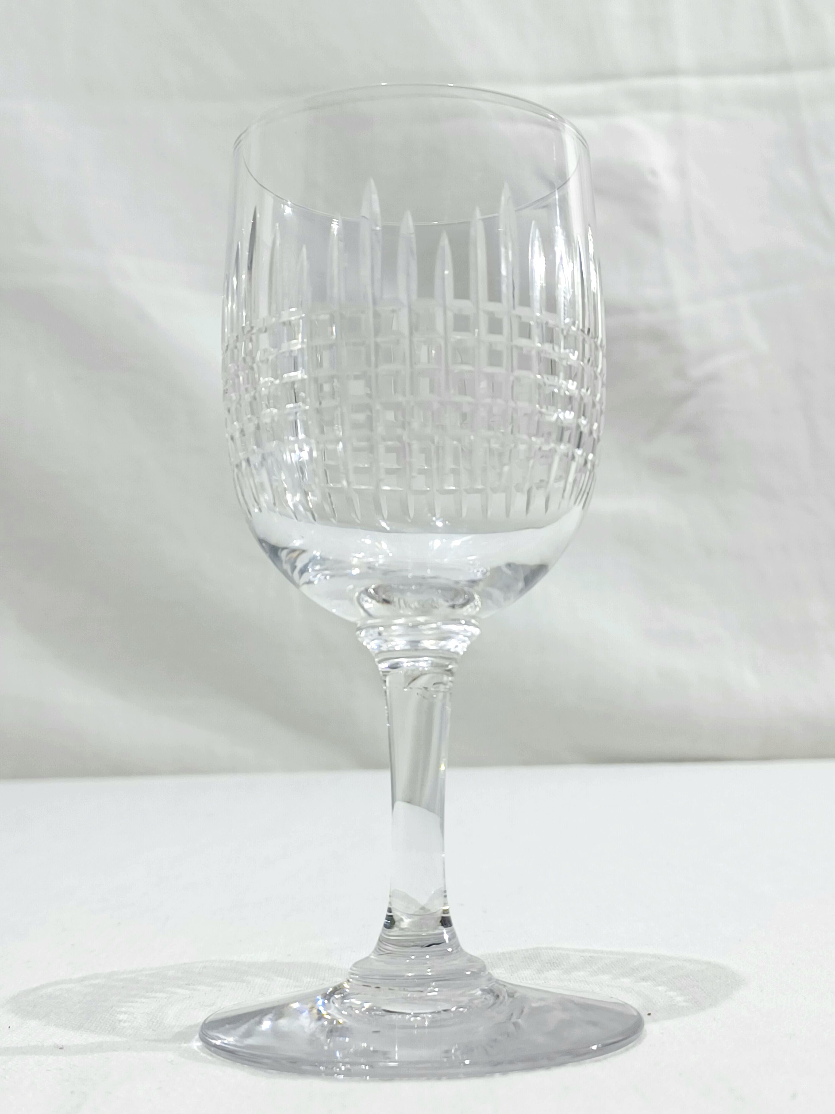 Baccarat – 11 glasses of white wine Nancy