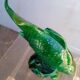 Saint Clement fish in green vintage ceramic