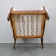 Mid-century restored bouclé armchair, Czechoslovakia 1970s