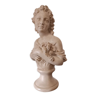 Bust in plaster style 19th century