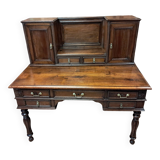 Late 19th century walnut desk
