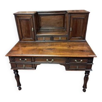 Late 19th century walnut desk