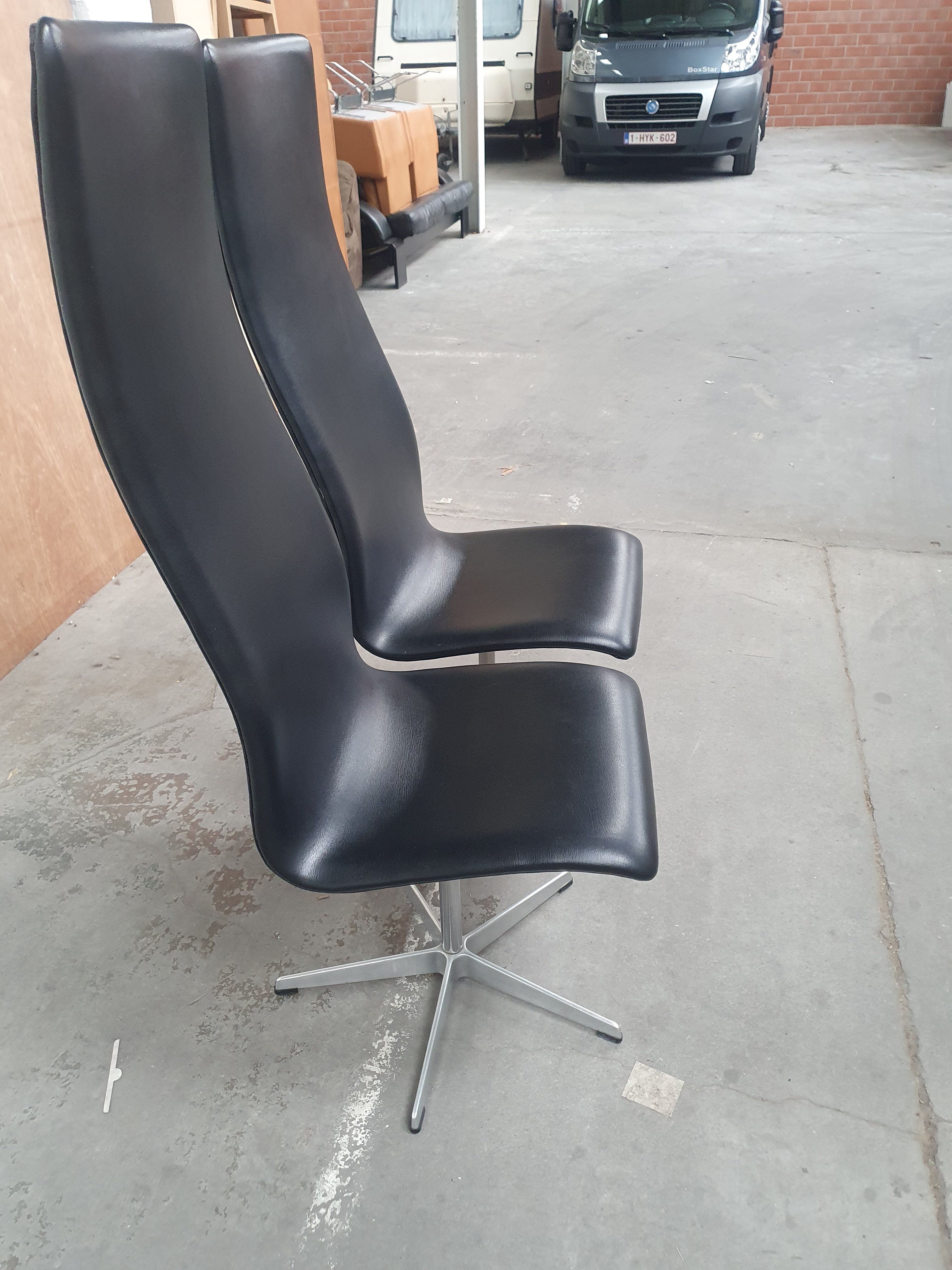 Paire de chaises « Oxford » par Arne Jacobsen pour Fritz Hansen