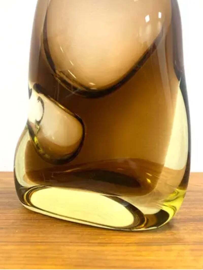 Retro Vase, Josef Cvrček & Miloslav Klinger, Somerso, 1970s, Czechoslovakia