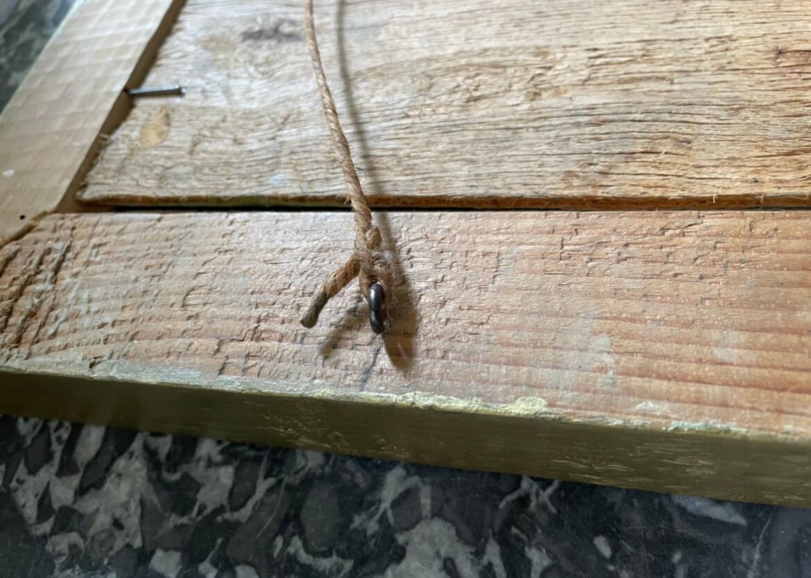 Old painting, river landscape signed M.Bonvin