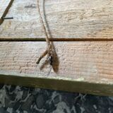 Old painting, river landscape signed M.Bonvin