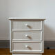 Vintage Rattan bedside table 3 drawers