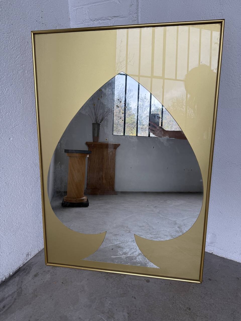 "Spike" mirror, 1970s design
