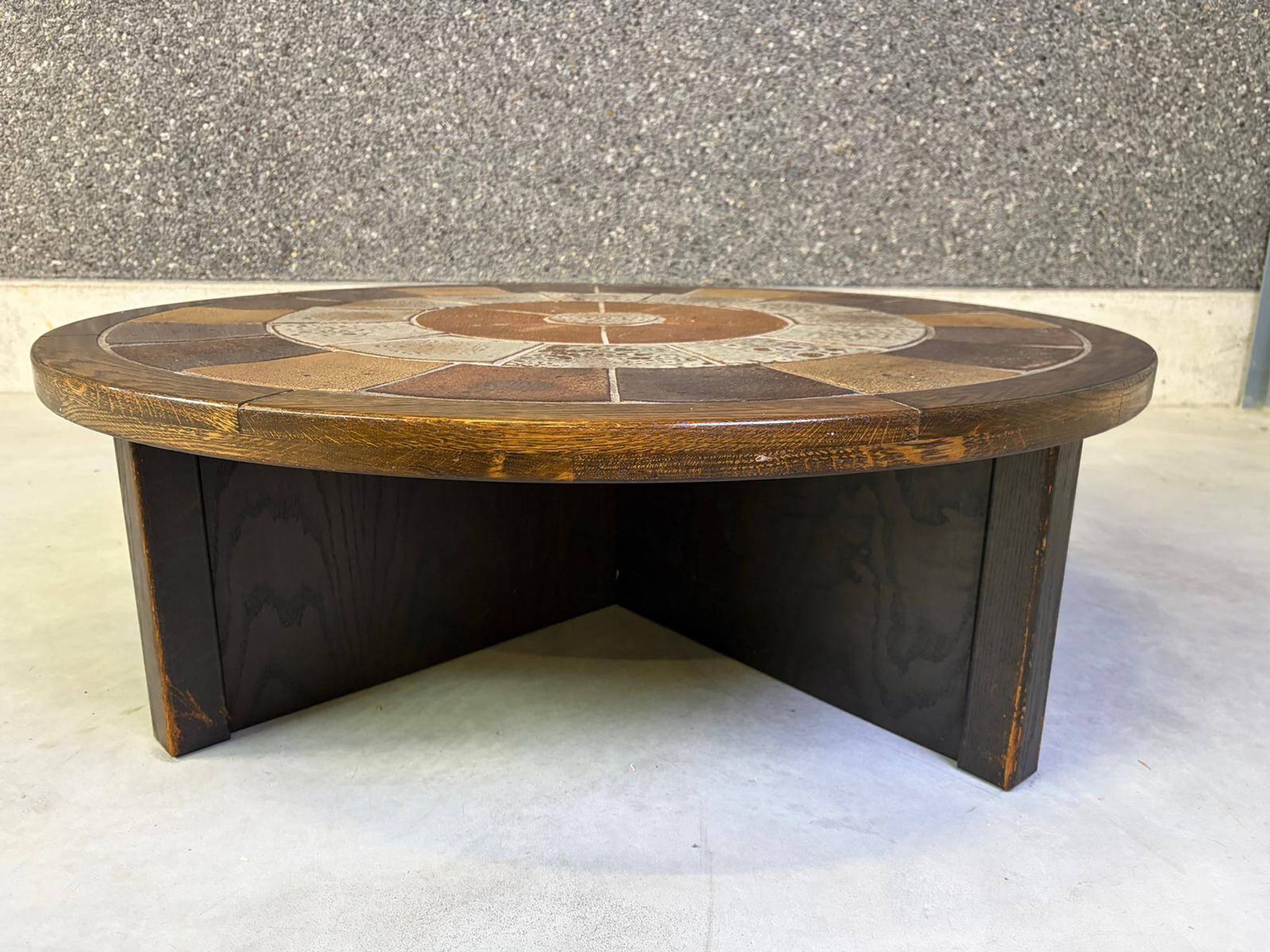 Danish coffee table by Tue Poulsen for Haslev Mobelsnedkeri, 1960s