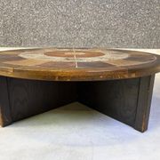 Danish coffee table by Tue Poulsen for Haslev Mobelsnedkeri, 1960s