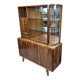 Highboard with crystal glass panels – unique, after renovation