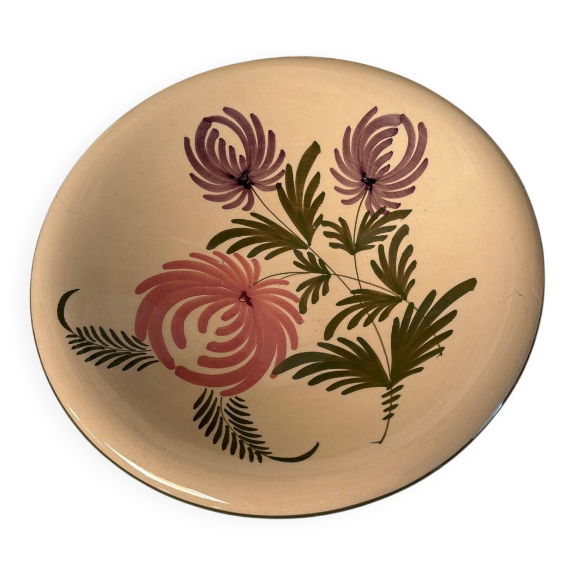 Old plate or dish