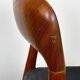 A beautiful pair of modern Scandinavian dining chairs in teak, model 75 by Niels Otto Møller.