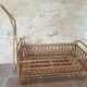 Old rattan bed