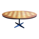 Table with central foot 1970