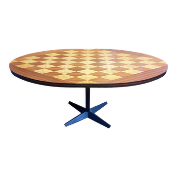 Table with central foot 1970