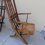 Paire de fauteuils Triconfort année 1960 trois  position