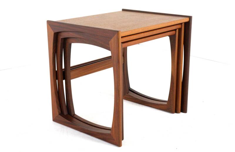 Set of G-Plan nesting tables 'Cottonfield' - mid century modern