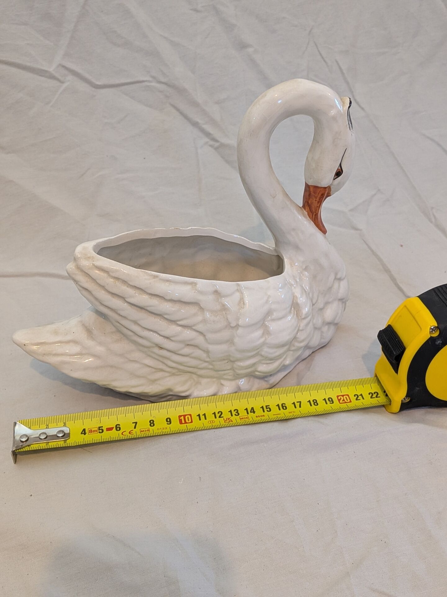 Cygne en céramique