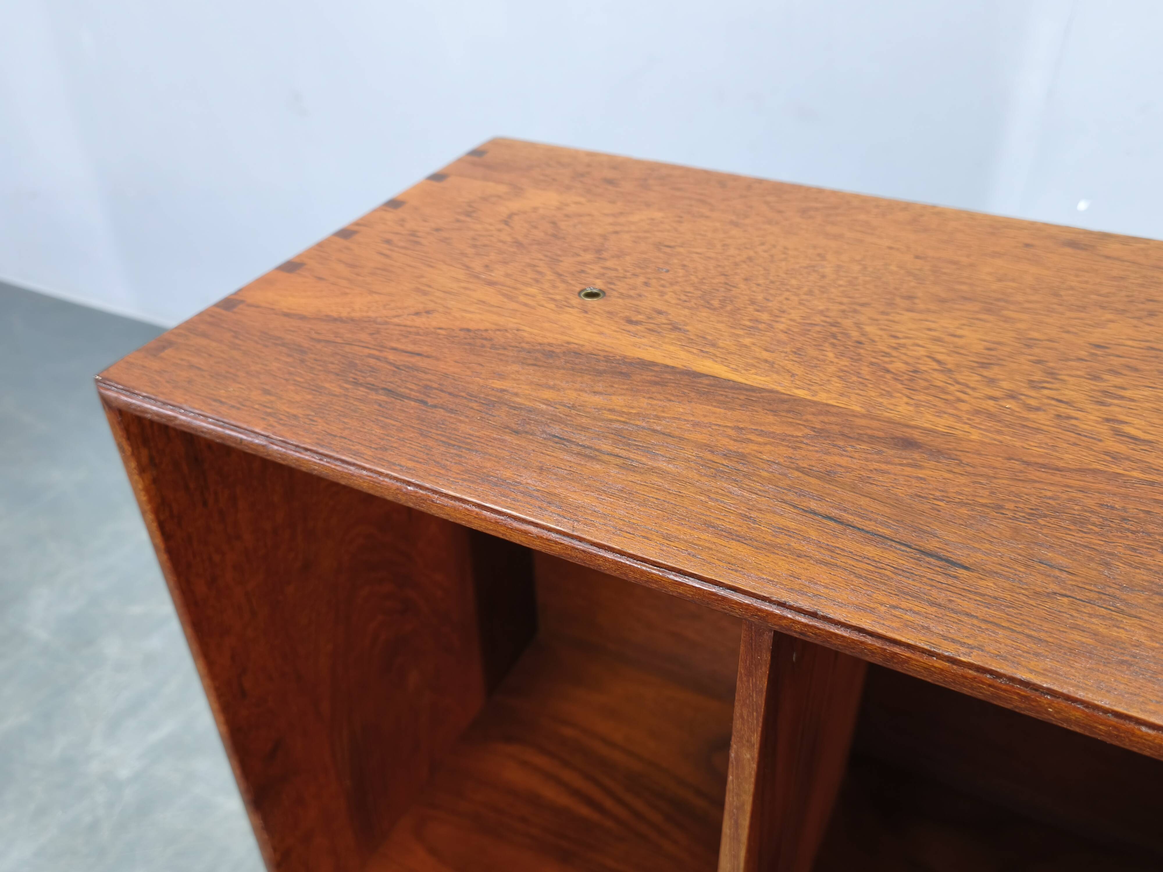 Mogens Koch Teak Wall Shelf for Rud Rasmussen, Denmark, 1960s