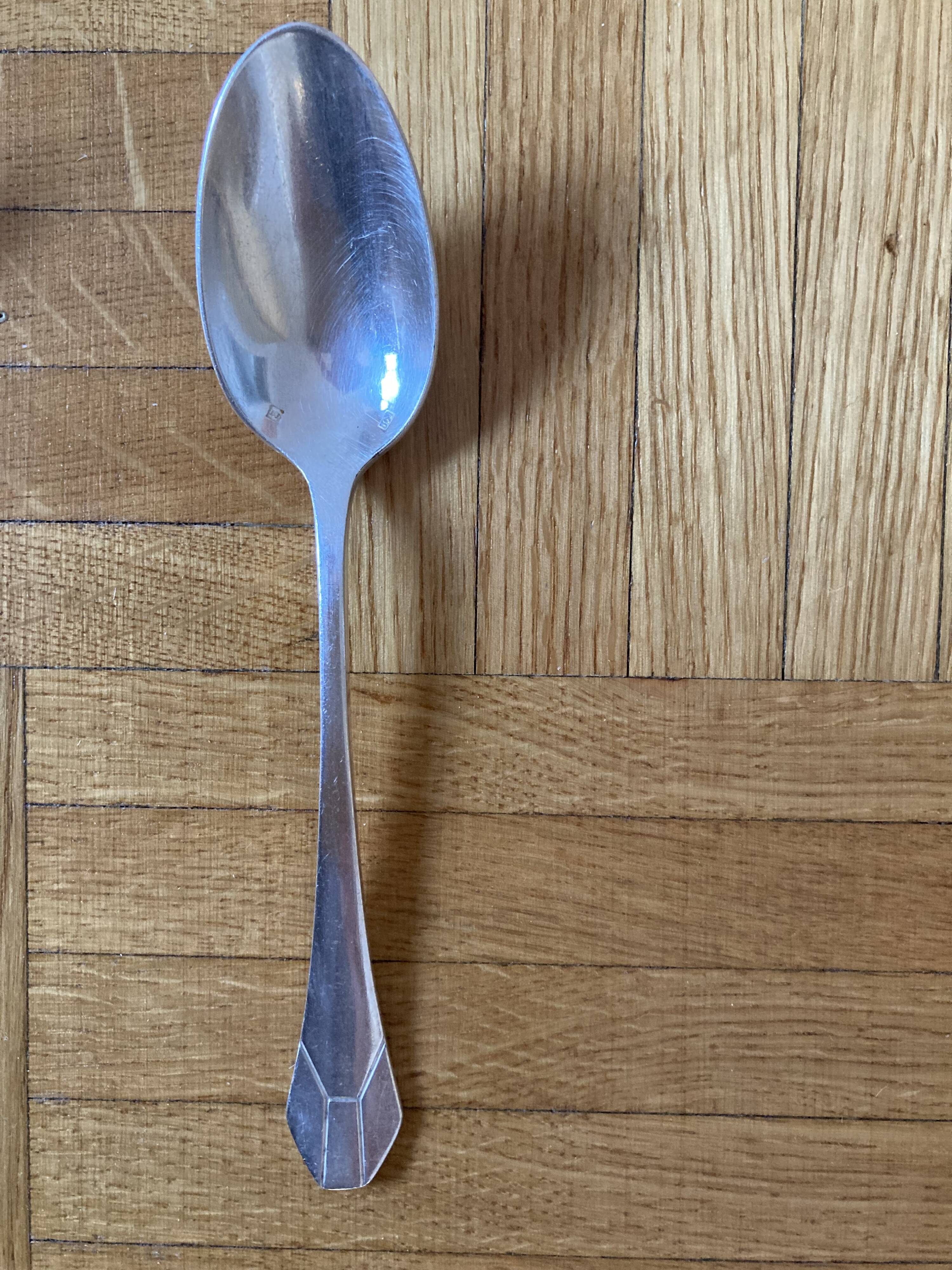 Bouillet Bourdelle silver-plated dessert cutlery