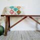 Banc de ferme campagne en bois ancien