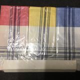 set of 15 old tea towels new in linen and cotton