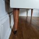 Vintage chest of drawers with spindle legs