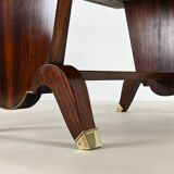 Art Deco Rosewood Dining Table. France, c. 1930