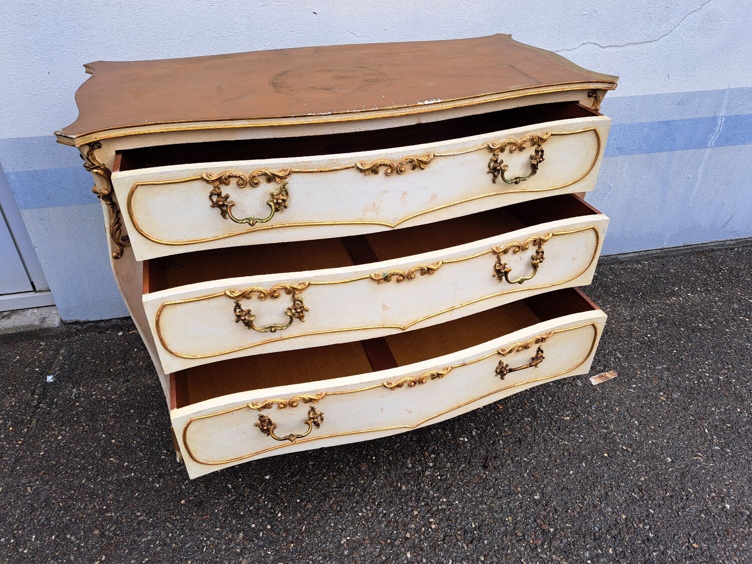 Louis XVI style chest of drawers