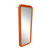 Miroir Quadro orange XXL par Schönbuch années 1970