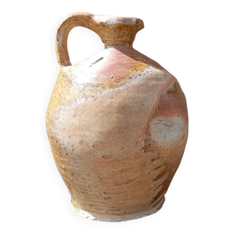 Antique raw sandstone jug, early 20th century