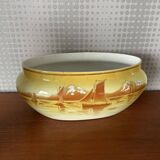 2 vases and planter luneville keller et guerin