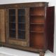 Magnificent Italian Wardrobe in Walnut with Big Lion Feet, 1920s