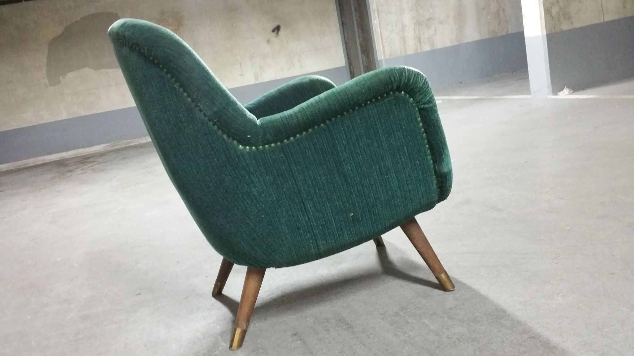 Fauteuil oeuf années 50/60