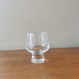 6 verres à pied vintage 70 empilables