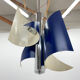 Italian Asymetrical Space Age Chandelier 1970's
