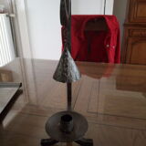 Iron candlestick