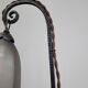 Wrought iron lamp, early 20th century