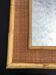 Miroir rotin et bambou Dal Vera Italie ‘60