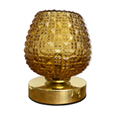 Vintage globe-oiled diamond tip lamp.