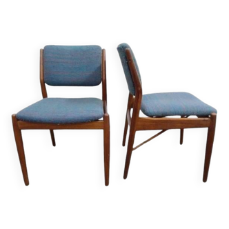 Chaises design vintage danoises