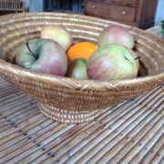 Corbeille en paille